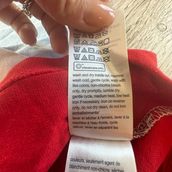 NWT Tommy Hilfiger Vintage Tommy Jeans Cropped Short Sleeve Tee Shirt XS - Picture 10 of 16